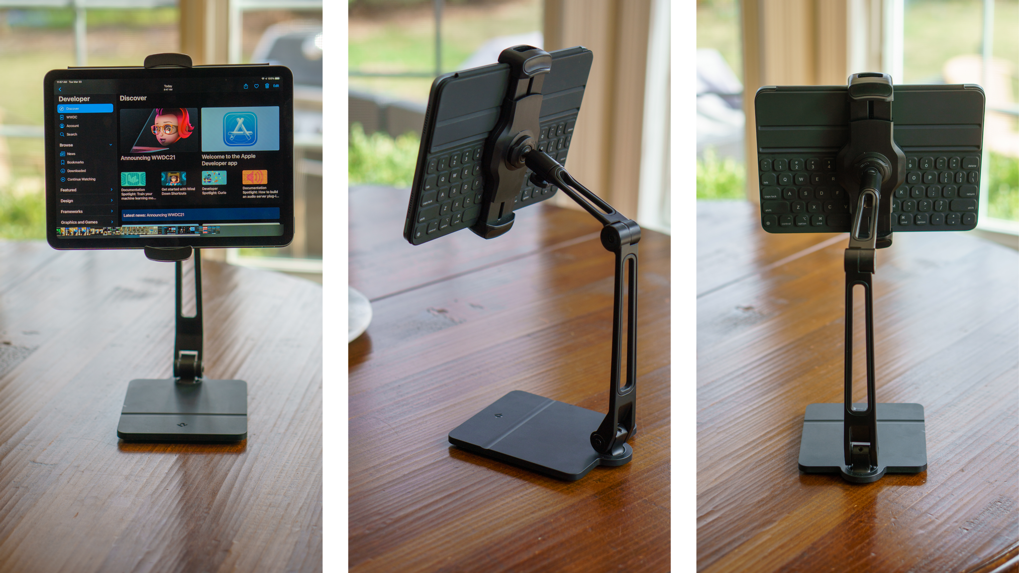 HoverBar Duo Flexible Arm for iPad and iPhone